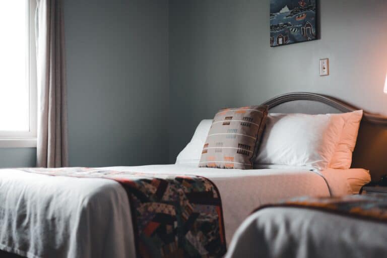 Cozy Motel Bed