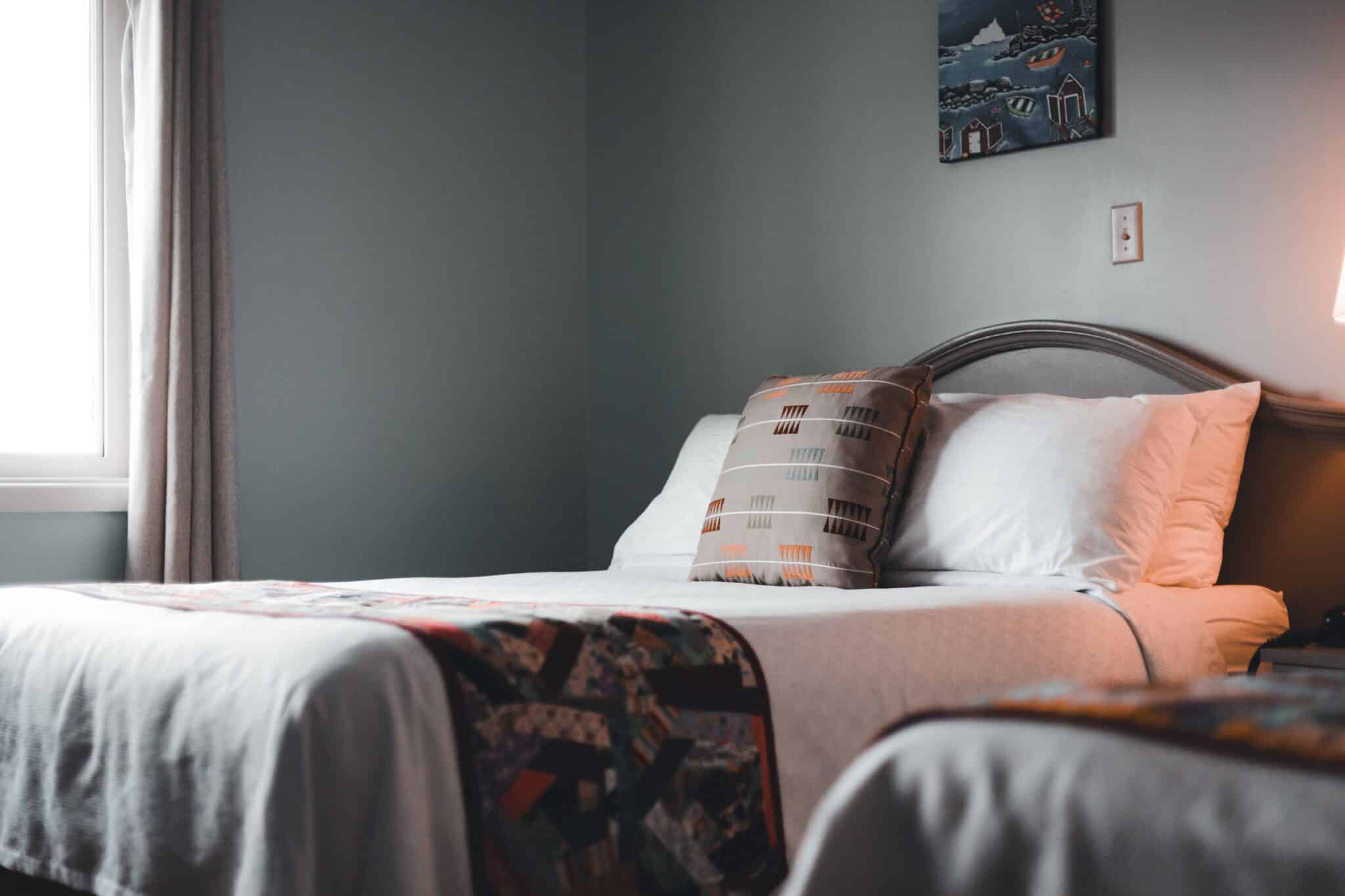 Cozy Motel Bed